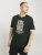 Jack & Jones XMAS Christmas Skull T-Shirt Dark Slate Grey - Kratke Majice - Moške kratke majice za močnejše postave