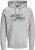 Jack & Jones JCOOUTDOOR Hoodie Light Grey - Puloverji & jopice - Moški Puloverji & Jopice za Močnejše Postave