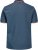 Jack & Jones PAULOS Short Sleeve Polo Denim Blue/PS - Polo majice - Moške Polo Majice za Močnejše Postave