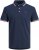 Jack & Jones PAULOS Short Sleeve Polo Navy Blazer - Polo majice - Moške Polo Majice za Močnejše Postave