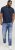 Jack & Jones PAULOS Short Sleeve Polo Navy Blazer - Polo majice - Moške Polo Majice za Močnejše Postave