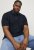 Jack & Jones PAULOS Short Sleeve Polo Dark Navy/PS - Polo majice - Moške Polo Majice za Močnejše Postave