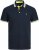 Jack & Jones PAULOS Short Sleeve Polo Dark Navy/NEON - Polo majice - Moške Polo Majice za Močnejše Postave