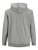 Jack & Jones Basic Sweat Zip Hood Light Grey Melange - Puloverji & jopice - Moški Puloverji & Jopice za Močnejše Postave