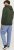 Jack & Jones 2 COL LOGO Hoodie Kombu Green - Puloverji & jopice - Moški Puloverji & Jopice za Močnejše Postave