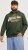 Jack & Jones 2 COL LOGO Hoodie Kombu Green - Puloverji & jopice - Moški Puloverji & Jopice za Močnejše Postave