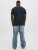 Jack & Jones AUSTIN PLAY Polo Dark Blue - Polo majice - Moške Polo Majice za Močnejše Postave
