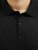 Jack & Jones AUSTIN CLASSIC Polo Black - Polo majice - Moške Polo Majice za Močnejše Postave