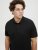 Jack & Jones AUSTIN CLASSIC Polo Black - Polo majice - Moške Polo Majice za Močnejše Postave