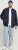 Jack & Jones RUSH Bomber Jacket Navy Blazer - Jakne - Moške bunde za Močnejše Postave