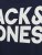 Jack & Jones CORP Logo T-Shirt Navy Blazer - Kratke Majice - Moške kratke majice za močnejše postave
