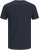 Jack & Jones CORP Logo T-Shirt Navy Blazer - Kratke Majice - Moške kratke majice za močnejše postave