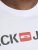 Jack & Jones JJECORP LOGO T-Shirt White - Kratke Majice - Moške kratke majice za močnejše postave
