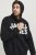 Jack & Jones CORP LOGO Large Print Hoodie Black - Puloverji & jopice - Moški Puloverji & Jopice za Močnejše Postave