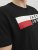 Jack & Jones CORP Logo T-Shirt Black/PLAY 4 - Kratke Majice - Moške kratke majice za močnejše postave