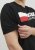 Jack & Jones CORP Logo T-Shirt Black/PLAY 4 - Kratke Majice - Moške kratke majice za močnejše postave