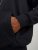 Jack & Jones JJSTAMP ZIP Hoodie Black - Puloverji & jopice - Moški Puloverji & Jopice za Močnejše Postave