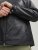 Jack & Jones Rocky Urban Rider Leather Jacket Black - Jakne - Moške bunde za Močnejše Postave