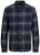 Jack & Jones JORJOSHUA Checked Shirt Navy - Srajce - Moške srajce za Močnejše Postave