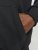 Jack & Jones PAULOS Turtleneck Zip Sweatshirt Black - Puloverji & jopice - Moški Puloverji & Jopice za Močnejše Postave