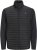 Jack & Jones MULTI SET-IN Sleeves Quilted Jacket With Collar Black - Jakne - Moške bunde za Močnejše Postave