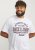 Jack & Jones JJELOGO O-Neck T-Shirt White - Kratke Majice - Moške kratke majice za močnejše postave