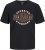Jack & Jones LOGO O-Neck T-Shirt Black - Kratke Majice - Moške kratke majice za močnejše postave