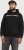 Jack & Jones CORP OLD LOGO REG FIT Hoodie Black - Puloverji & jopice - Moški Puloverji & Jopice za Močnejše Postave