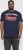 Jack & Jones LOGO O-Neck T-Shirt Dark Blue - Kratke Majice - Moške kratke majice za močnejše postave