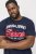 Jack & Jones LOGO O-Neck T-Shirt Dark Blue - Kratke Majice - Moške kratke majice za močnejše postave