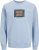 Jack & Jones HUDSON Sweatshirt Chambray Blue - Puloverji & jopice - Moški Puloverji & Jopice za Močnejše Postave