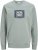 Jack & Jones HUDSON Sweatshirt Iceberg Green - Puloverji & jopice - Moški Puloverji & Jopice za Močnejše Postave