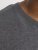 Jack & Jones ORGANIC T-Shirt Dark Grey Melange - Kratke Majice - Moške kratke majice za močnejše postave