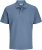 Jack & Jones AUSTIN CLASSIC Polo Blue - Polo majice - Moške Polo Majice za Močnejše Postave