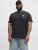  Jack & Jones Jackie Crew Neck T-Shirt Black - Kratke Majice - Moške kratke majice za močnejše postave