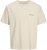 Jack & Jones Boston Photo Crew Neck T-Shirt Antique White - Kratke Majice - Moške kratke majice za močnejše postave