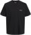 Jack & Jones Boston Photo Crew Neck T-Shirt Black - Kratke Majice - Moške kratke majice za močnejše postave