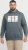 Jack & Jones Frederiksberg Box Script Hoodie Grey - Puloverji & jopice - Moški Puloverji & Jopice za Močnejše Postave