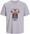 Jack & Jones Anatomy Skull Crew Neck T-Shirt Violet - Kratke Majice - Moške kratke majice za močnejše postave