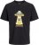 Jack & Jones Anatomy Skull Crew Neck T-Shirt Black - Kratke Majice - Moške kratke majice za močnejše postave