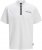 Jack & Jones Fusion Pique Zipper Polo Bright White - Polo majice - Moške Polo Majice za Močnejše Postave