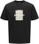 Jack & Jones Tarmac Camo Crew Neck T-Shirt Black - Kratke Majice - Moške kratke majice za močnejše postave