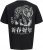 Jack & Jones Snake Crew Neck T-Shirt Black - Kratke Majice - Moške kratke majice za močnejše postave