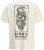 Jack & Jones Snake Crew Neck T-Shirt Antique White - Kratke Majice - Moške kratke majice za močnejše postave
