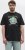 Jack & Jones Hydra Crew Neck T-Shirt Black - Kratke Majice - Moške kratke majice za močnejše postave