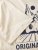 Jack & Jones Bellagio Collage Crew Neck T-Shirt Antique White - Kratke Majice - Moške kratke majice za močnejše postave