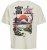 Jack & Jones Fuji Crew Neck T-Shirt Antique White - Kratke Majice - Moške kratke majice za močnejše postave