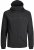 Jack & Jones JORJOSHUA Lightly Padded Jacket Black - Jakne - Moške bunde za Močnejše Postave