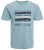 Jack & Jones JCOARC T-Shirt Light Blue - Kratke Majice - Moške kratke majice za močnejše postave