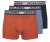 Jack & Jones JACMARCO SOLID Trunks 3-Pack Coronet Blue - Spodnje perilo & kopalne hlače - Moško Spodnje Perilo za močnejše postave